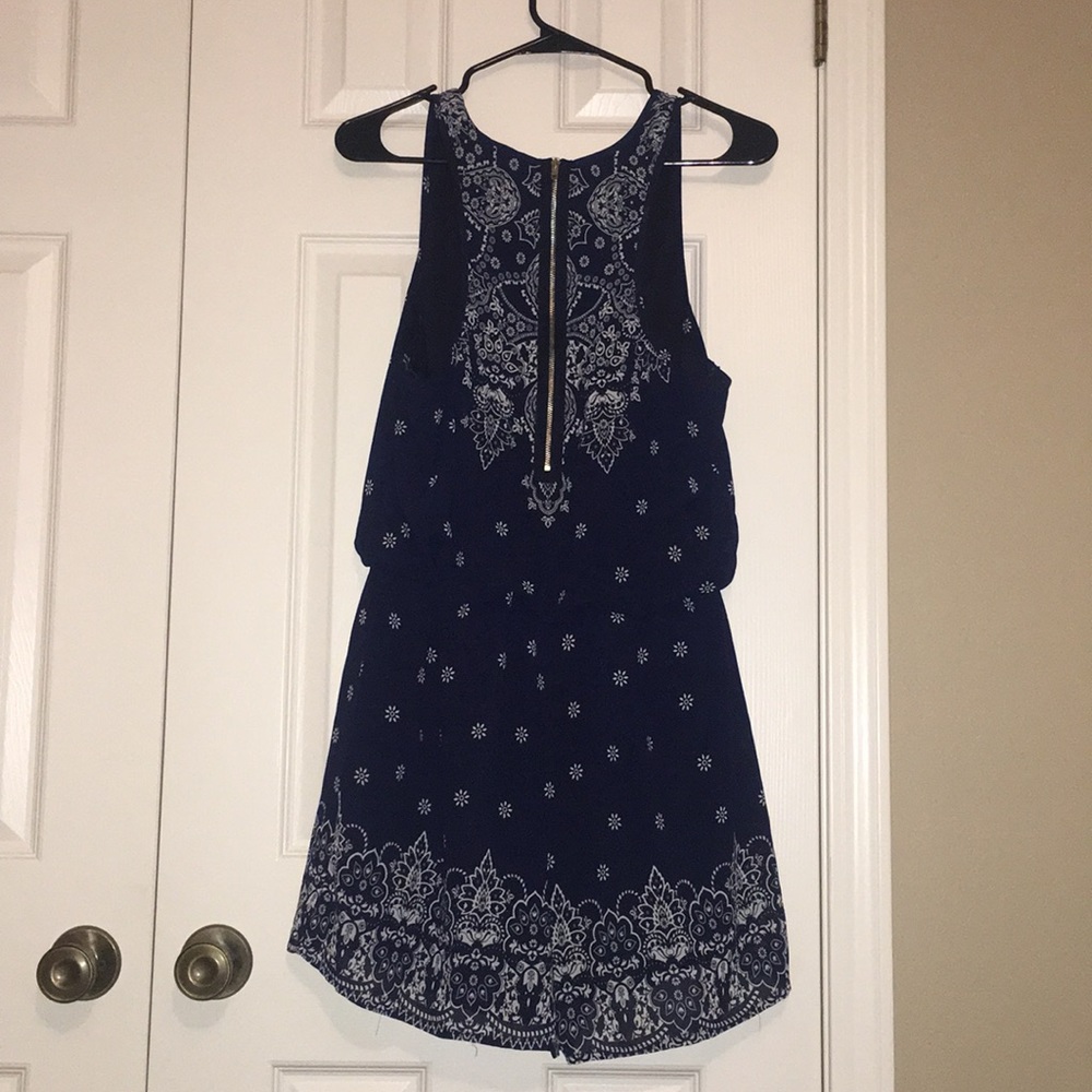 Blue Target Romper - Picture 4 of 4